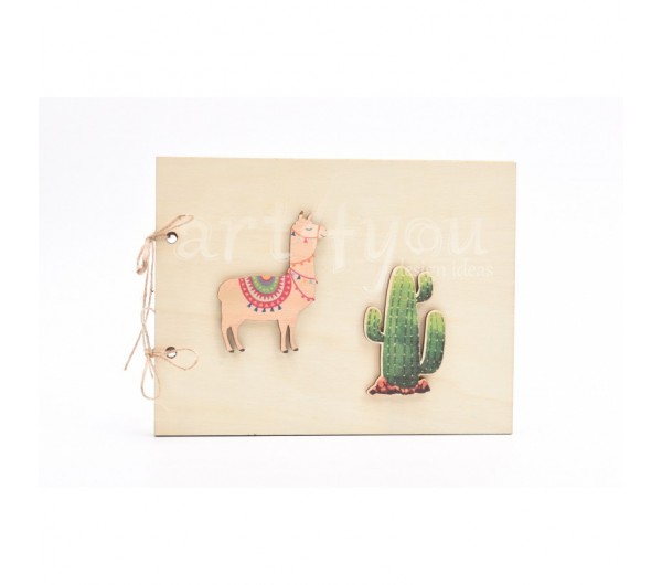 Ξύλινο βιβλίο ευχών Λάμα 